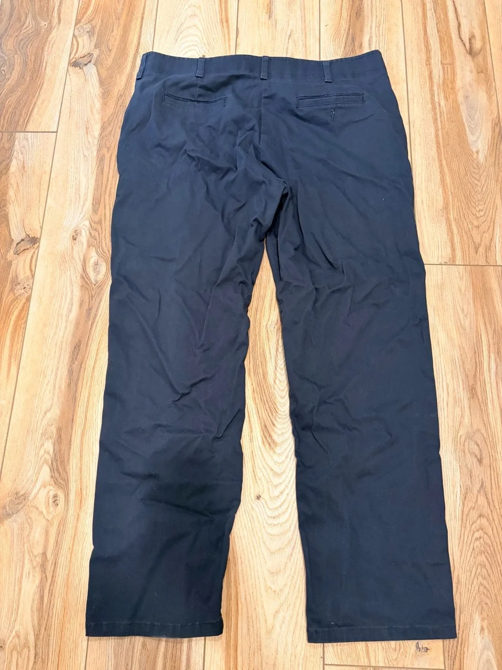Men's Lee Navy Chino Pants - Modern Straight Fit